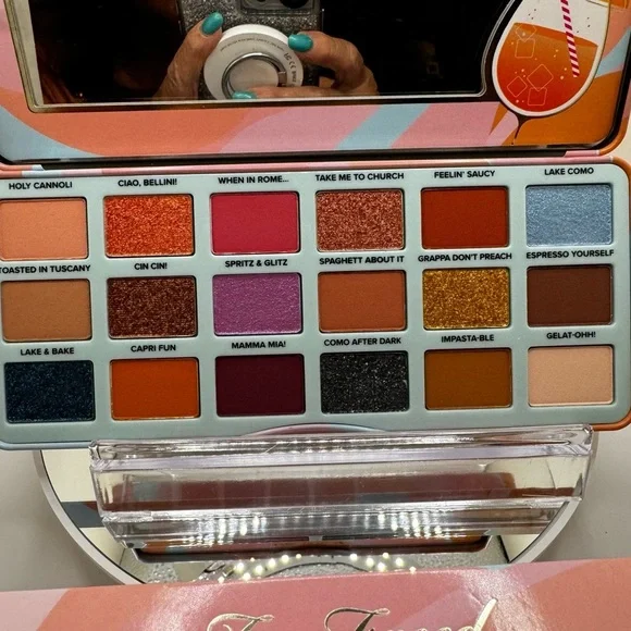 Too-Faced - Italian Spritz - Lake Como inspired eye shadow Palette - NWT - Picture 5 of 7
